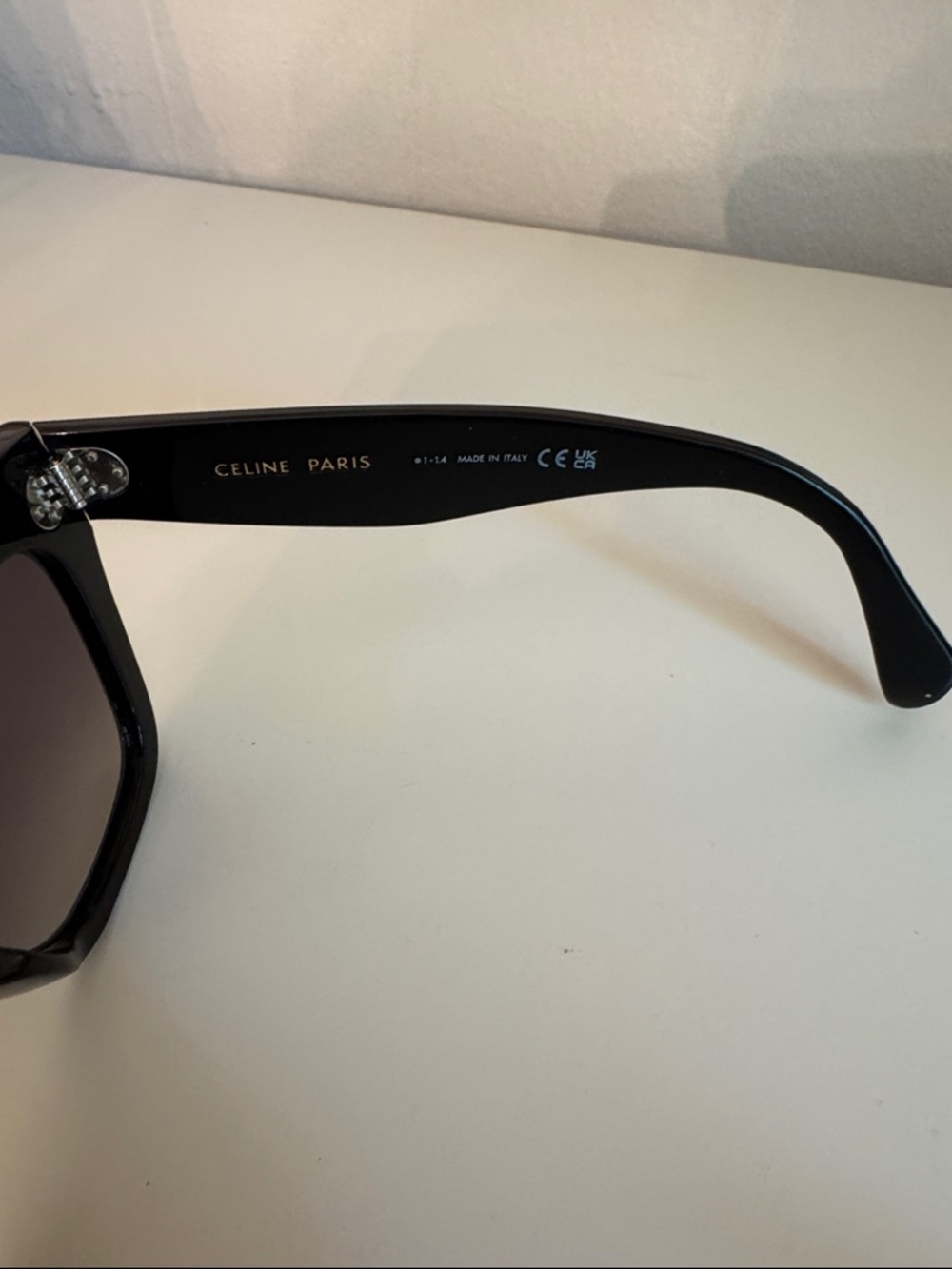Celine Black Cat-Eye Sunglasses with Gradient Lenses - Picture 2 of 5